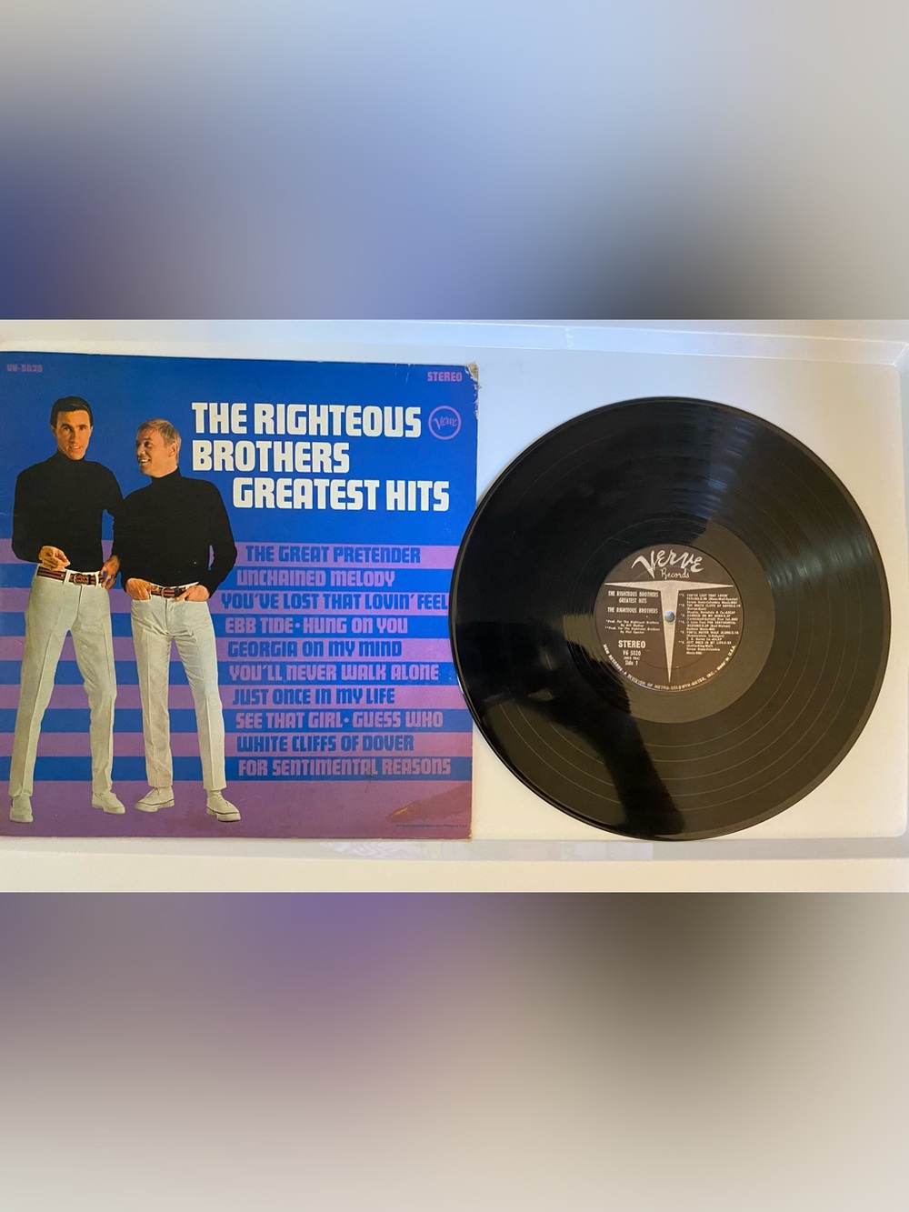 The Righteous Brothers "Greatest Hits" Vinyl LP